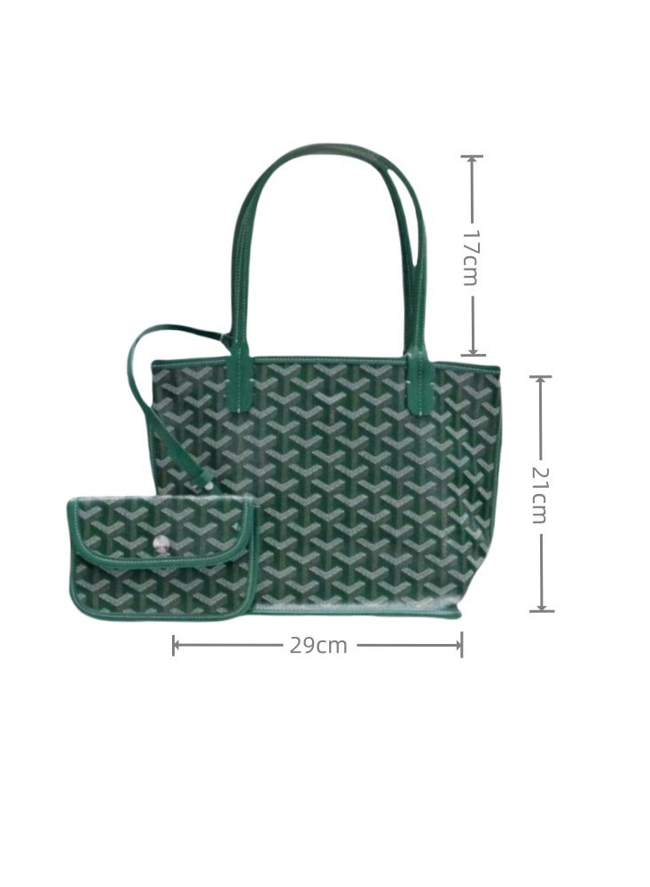 Women's mini Tote bag GREEN - Image 3